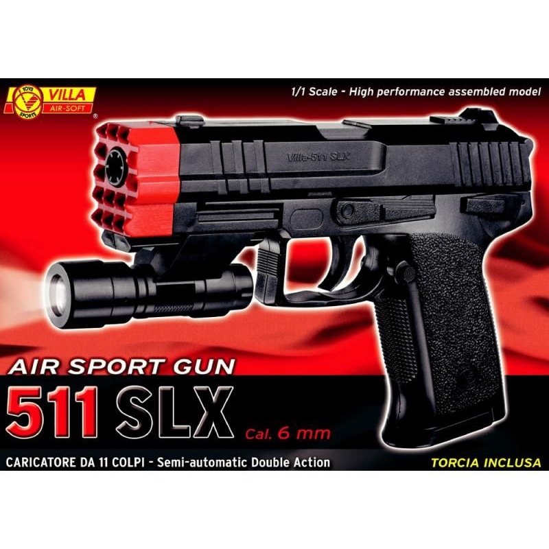 Pistolet V-511 SLX AIR SOTF CAL. 6 mm SP