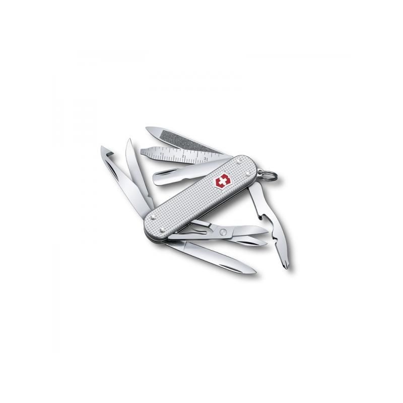 Scyzoryk Victorinox  MiniChamp - 14 funkcji  aluminiowy srebrny